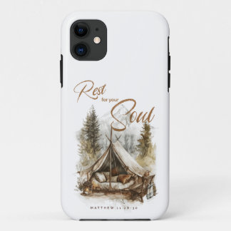 Erholung für Ihr Soul Christlich Boho Case-Mate iPhone Hülle