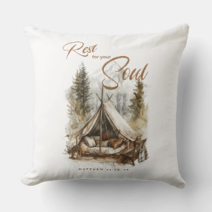 Erholung für Ihr Soul Christlich Boho Decke Kissen