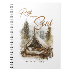 Erholung für Ihr Soul Christlich Boho Journal Notizblock