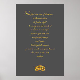 Erholung Gedicht Kunst Poster