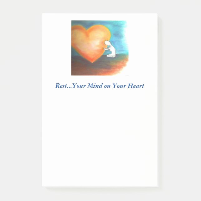 Erholung Ihr Sinnespost-it Post-it Klebezettel (Vorderseite)