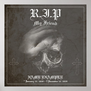 Erholung im Frieden - mein Freund - Vintag Poster