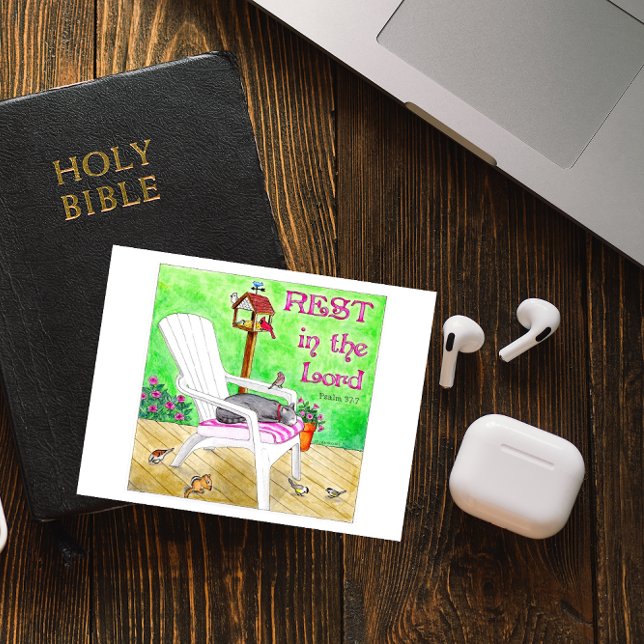 Erholung im Lord Inspirational Postcard Postkarte (Von Creator hochgeladen)