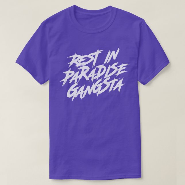 Erholung im Paradies Gangsta T-Shirt (Design vorne)