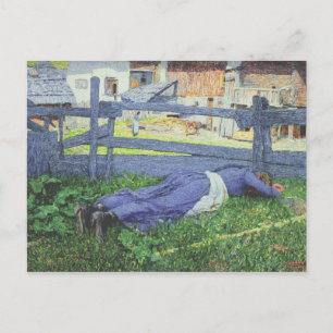 Erholung im Schatten Postkarte