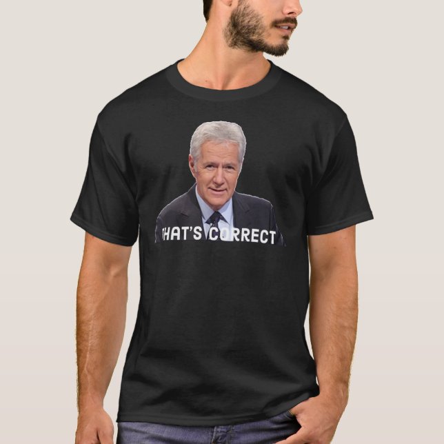 Erholung in Peace Alex Trebek Klassischer T - Shir T-Shirt (Vorderseite)