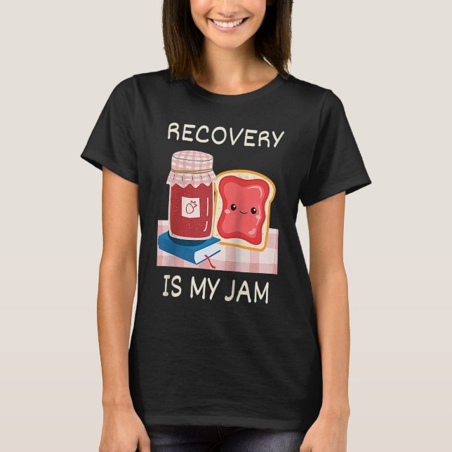 Erholung ist mein Jam Sober Anniversary Puppen OM  T-Shirt (Vorderseite)