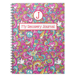 Erholung Journal Peace & Liebe Notebook Notizblock