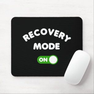Erholung Mode Get Well bald Funny Operation Mouse Mousepad