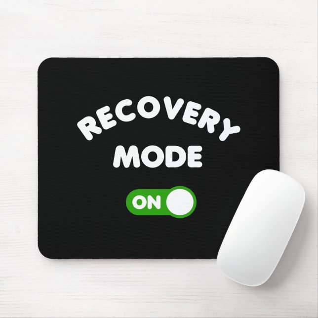 Erholung Mode Get Well bald Funny Operation Mouse  Mousepad (Mit Mouse)