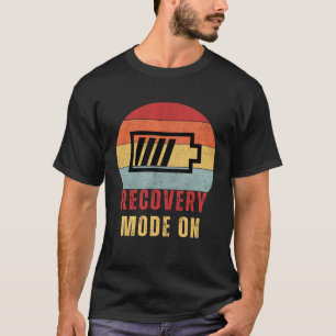 Erholung-Modus auf Post-Operation-Tasche bald gut T-Shirt