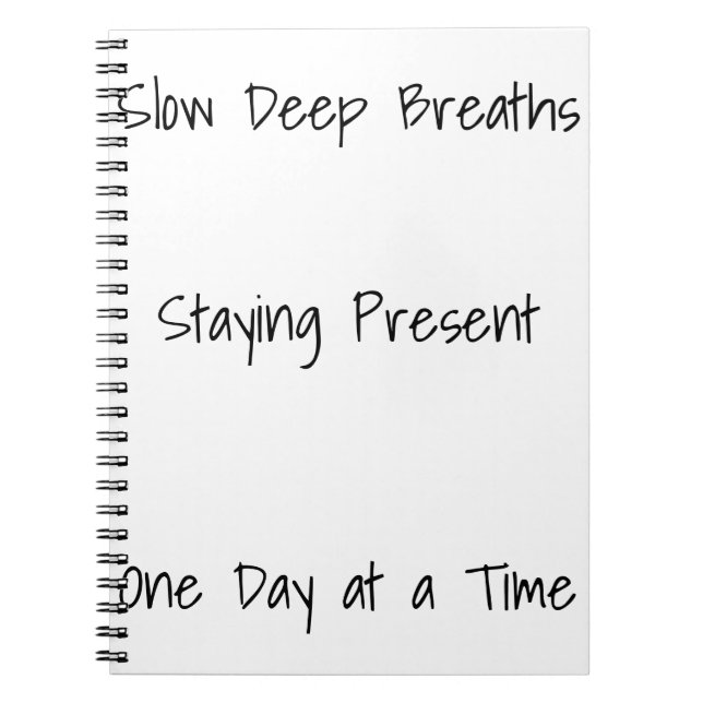 Erholung Notizblock (Vorderseite)