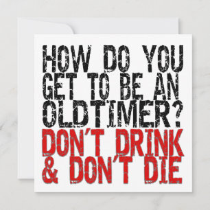 Erholung Old Timer Joke