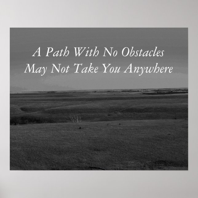 Erholung-Poster erwarten Poster (Vorne)