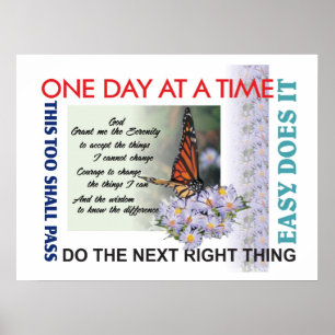 Erholung-Slogans Poster