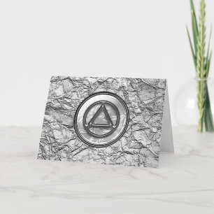 Erholung Sobriety Sober Card Karte