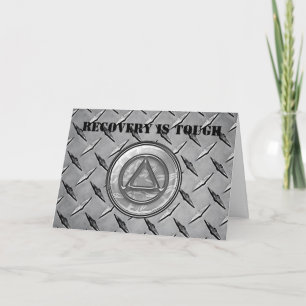 Erholung Sobriety Sober Card Karte