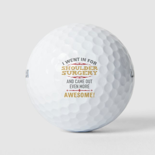 Erholung-Spaß der SchulterOperation Golfball (Vorderseite)
