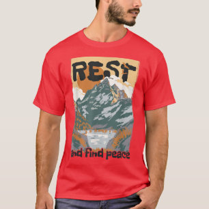 Erholung und Frieden finden T-Shirt