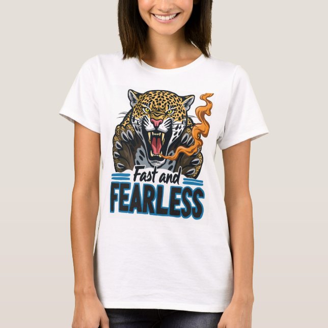 Erholung und Furchtlos: Ermächtigung und Entspannu T-Shirt (Vorderseite)