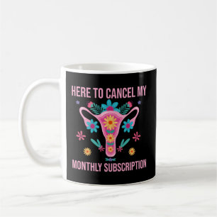 Erholung Uterusentfernung nach Hysterektomie Kaffeetasse