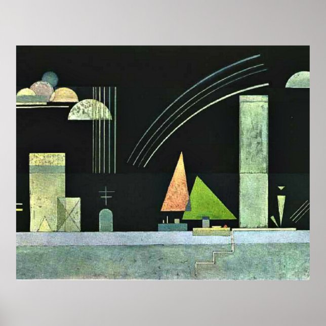 Erholung von Kandinsky Poster (Vorne)