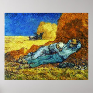 Erholung von Work Vincent van Gogh Poster