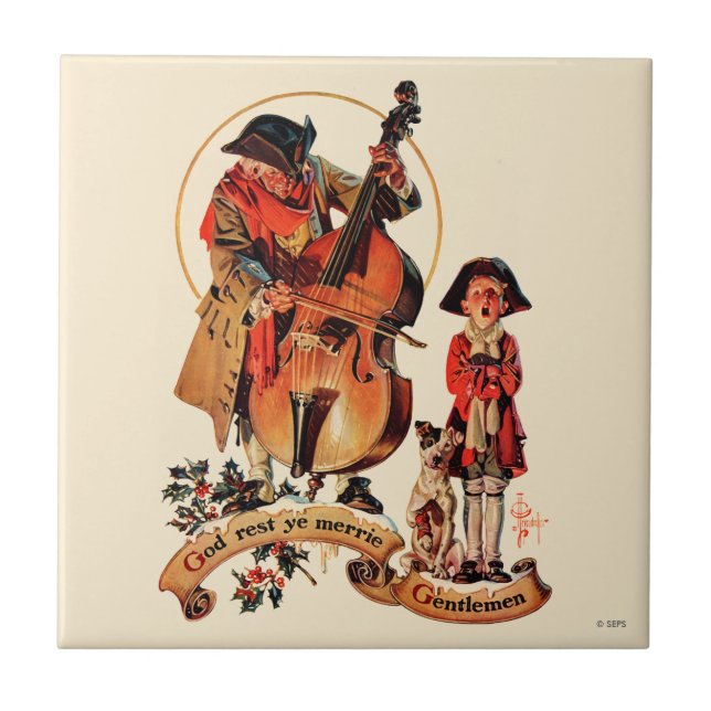 Erholung Ye Merrie Gentlemen Fliese (Vorderseite)