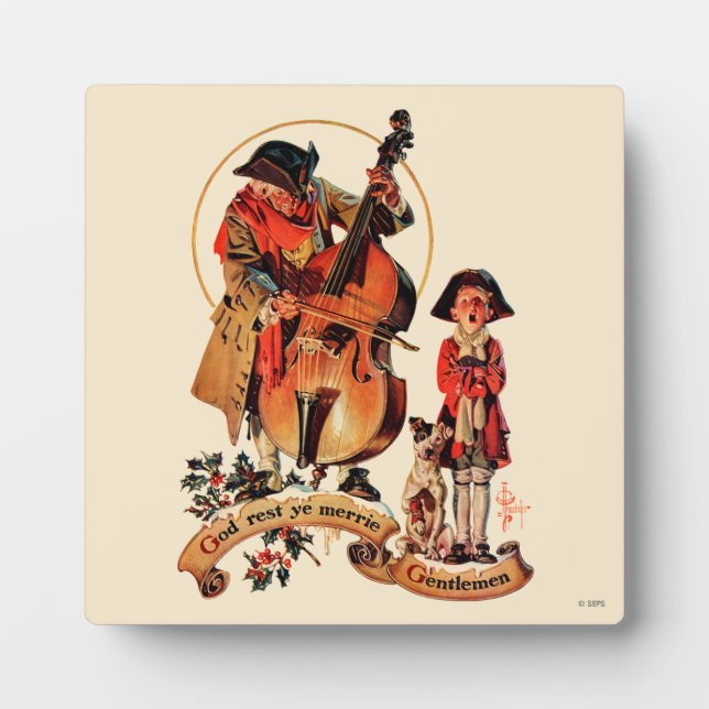 Erholung Ye Merrie Gentlemen Fotoplatte (Vorderseite)