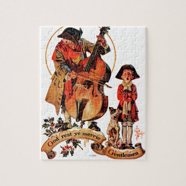 Erholung Ye Merrie Gentlemen Puzzle (Vertikal)