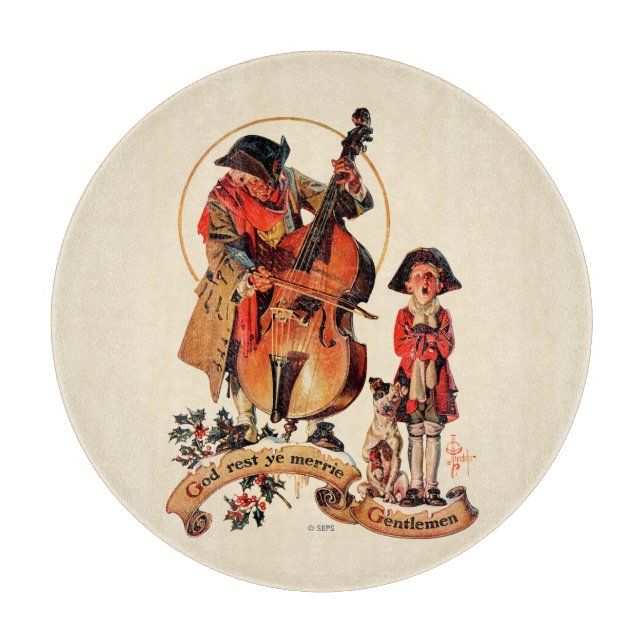 Erholung Ye Merrie Gentlemen Schneidebrett (Vorderseite)