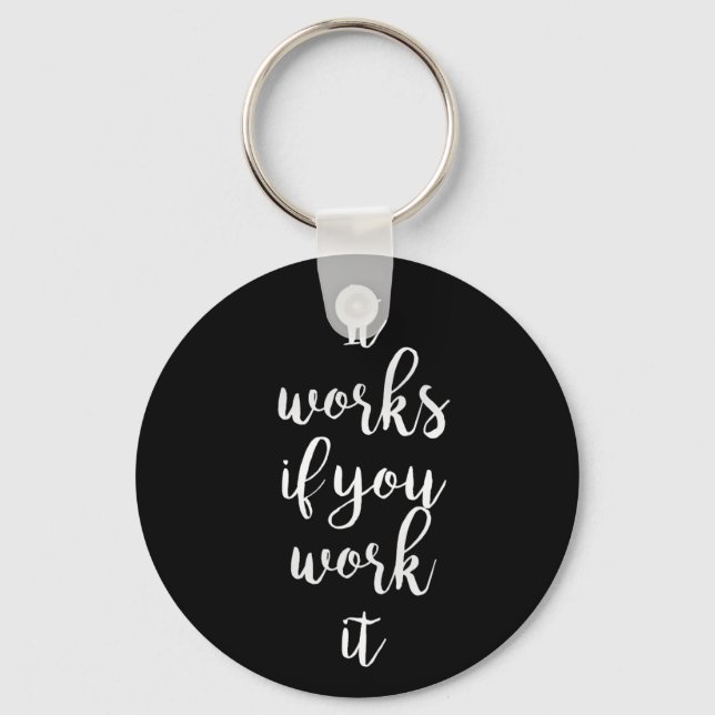 Erholung zitieren nüchterne Schlüsselanhänger (Vorderseite)