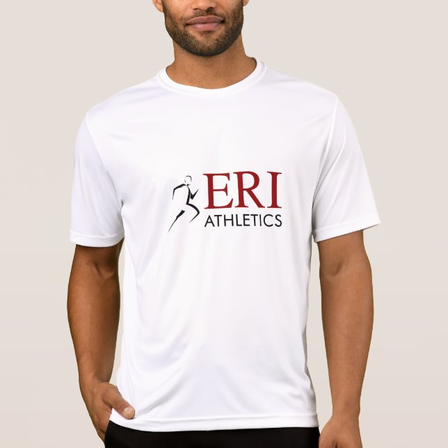 ERI Leichtathletik - Leistung Mikro-Faser T - T-Shirt (Vorderseite)