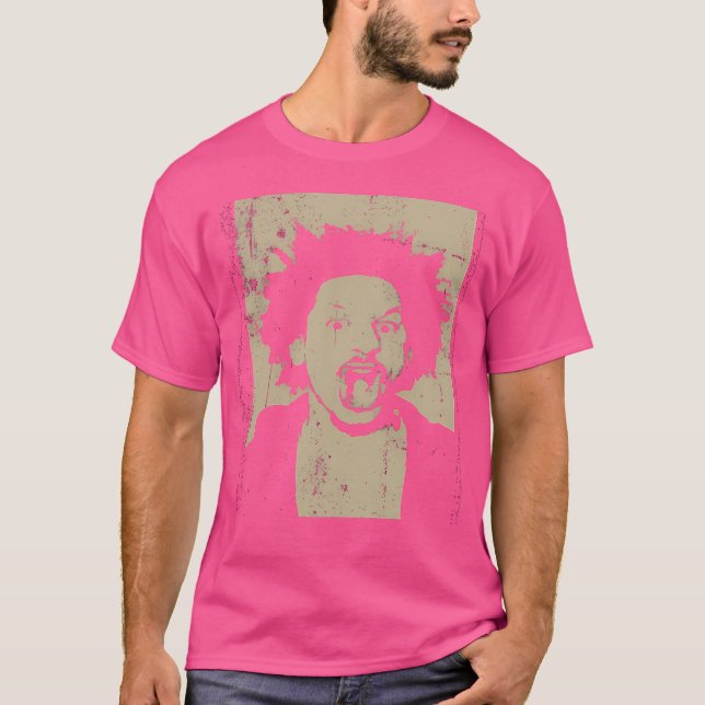 Eric Andre Comedy Genius Portrait Iconic Comedian T-Shirt (Vorderseite)