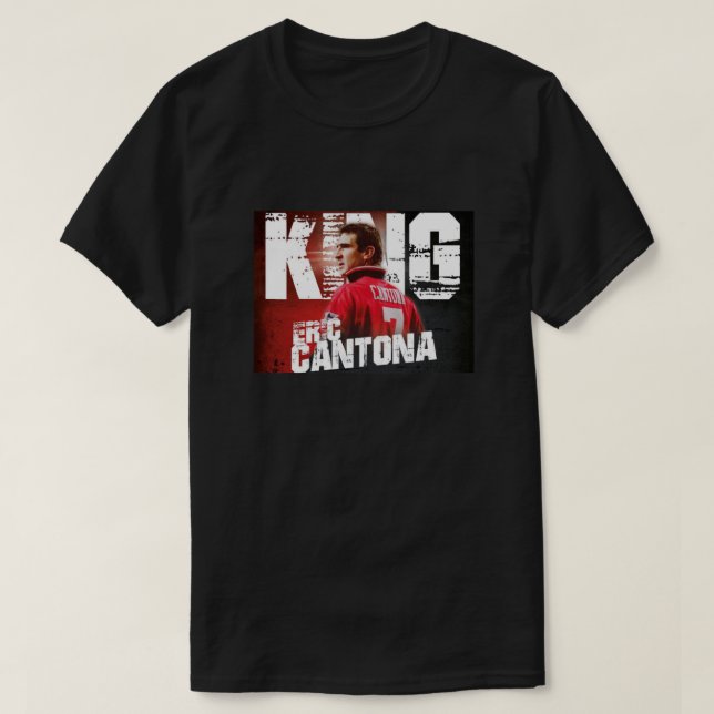 Eric Cantona KING Essential T-Shirt (Design vorne)