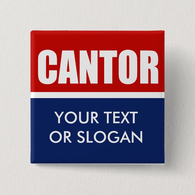 ERIC CANTOR 2012 BUTTON (Vorderseite)