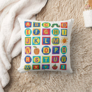 Eric Carle   Alphabet Blocks Pattern Kissen