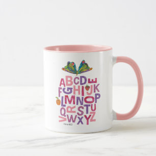Eric Carle   Alphabet Butterfly Pattern Tasse
