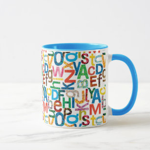 Eric Carle   Alphabet Muster Buchstaben Tasse