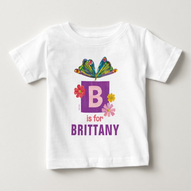 Eric Carle | B ist für Butterfly Baby T-shirt (Vorderseite)