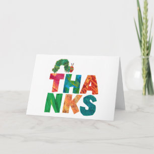 Eric Carle   Dank Raupe Karte
