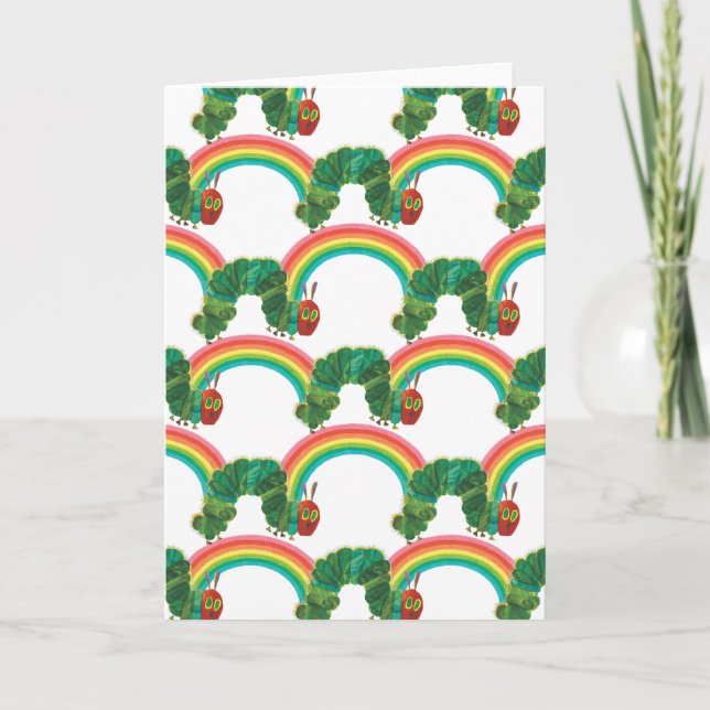 Eric Carle | Das Muster der sehr unglücklichen Rau Karte (Vorderseite)