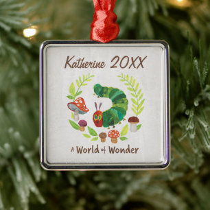 Eric Carle   Eine Welt des Wunders Ornament Aus Metall