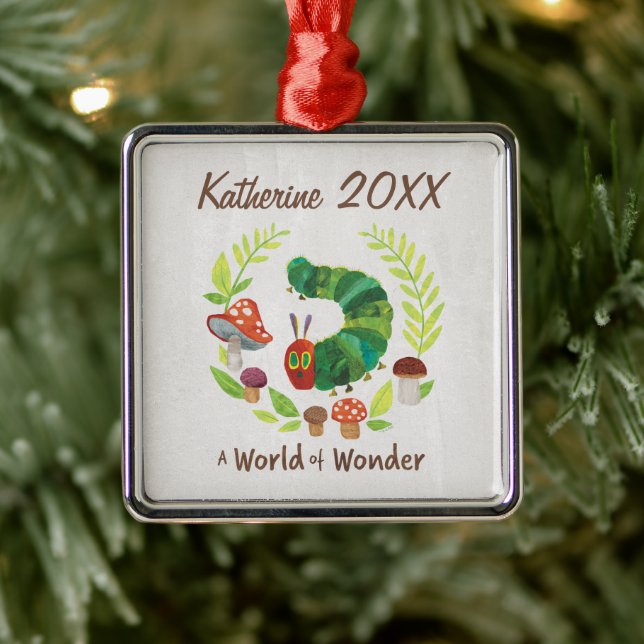 Eric Carle | Eine Welt des Wunders Ornament Aus Metall (Baum)