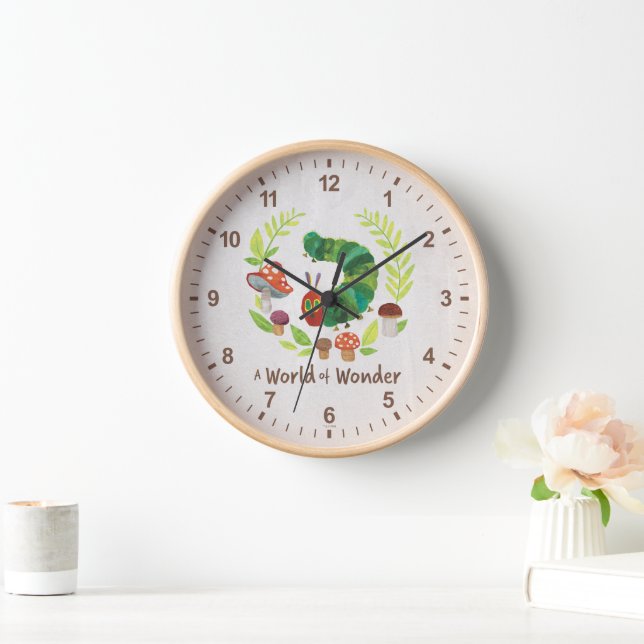 Eric Carle | Eine Welt des Wunders Uhr (Zuhause)