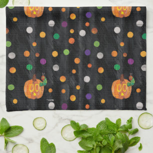Eric Carle   Halloween Polka Dot Pattern Geschirrtuch
