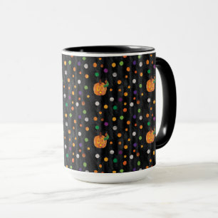 Eric Carle Halloween Polka Dot Pattern Tasse