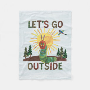 Eric Carle   Lass's Go Outside Fleecedecke