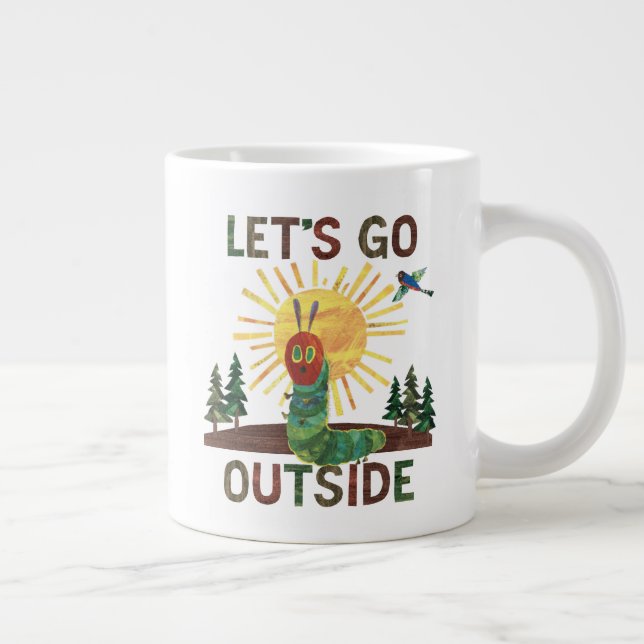 Eric Carle | Lass's Go Outside Jumbo-Tasse (Rechts)