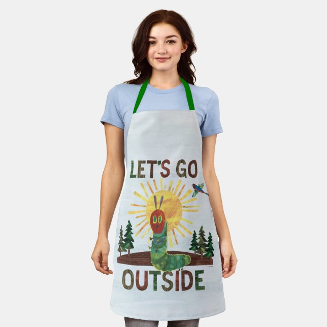Eric Carle | Lass's Go Outside Schürze (Getragen)